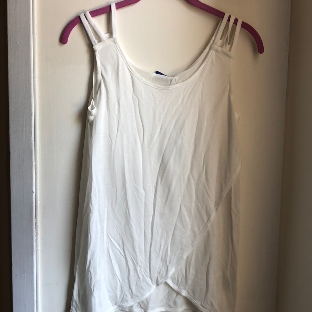 Skunkfunk white tank with details